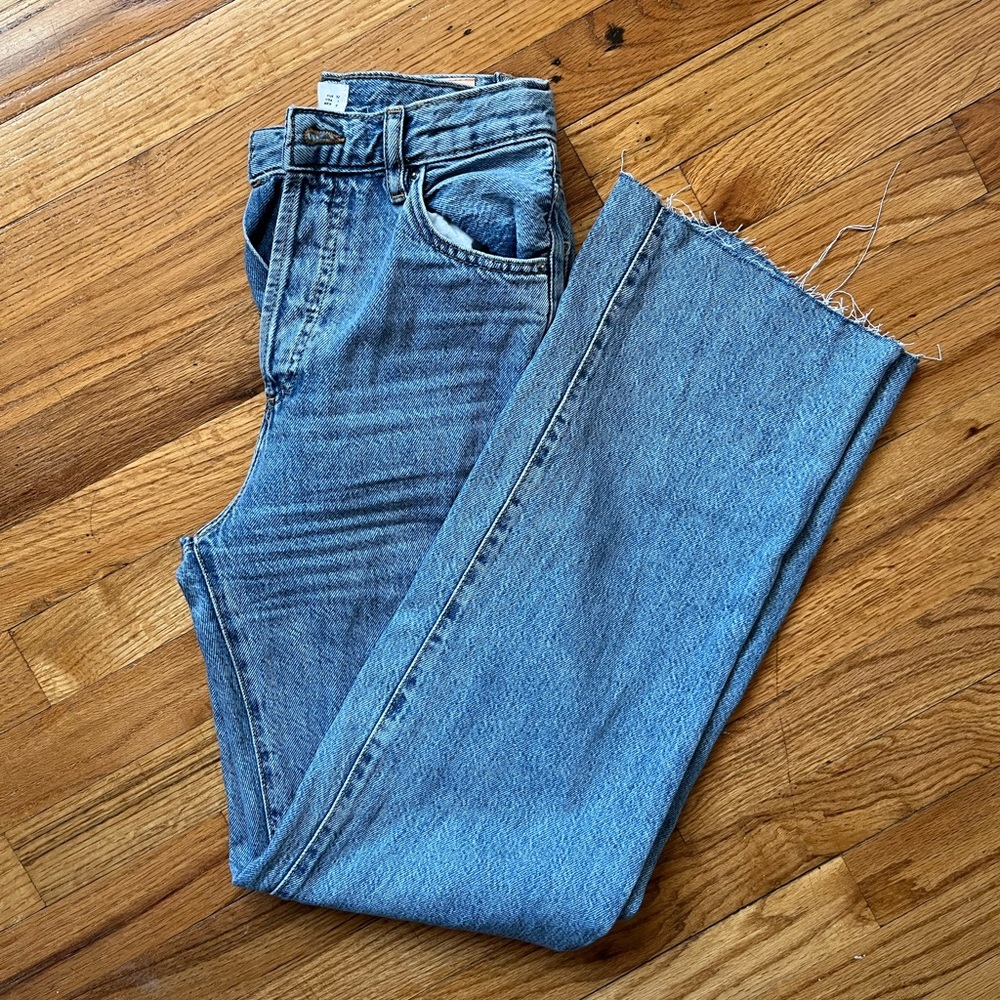 Mango wide leg jeans USA 1